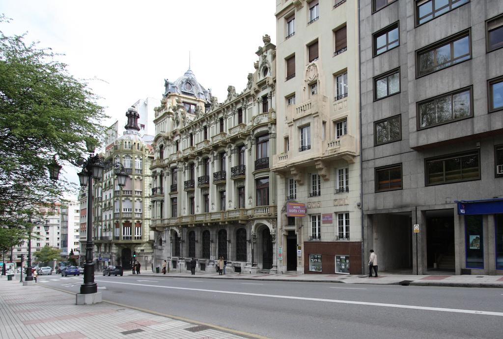 Hotel Santacruz Oviédo Exterior foto